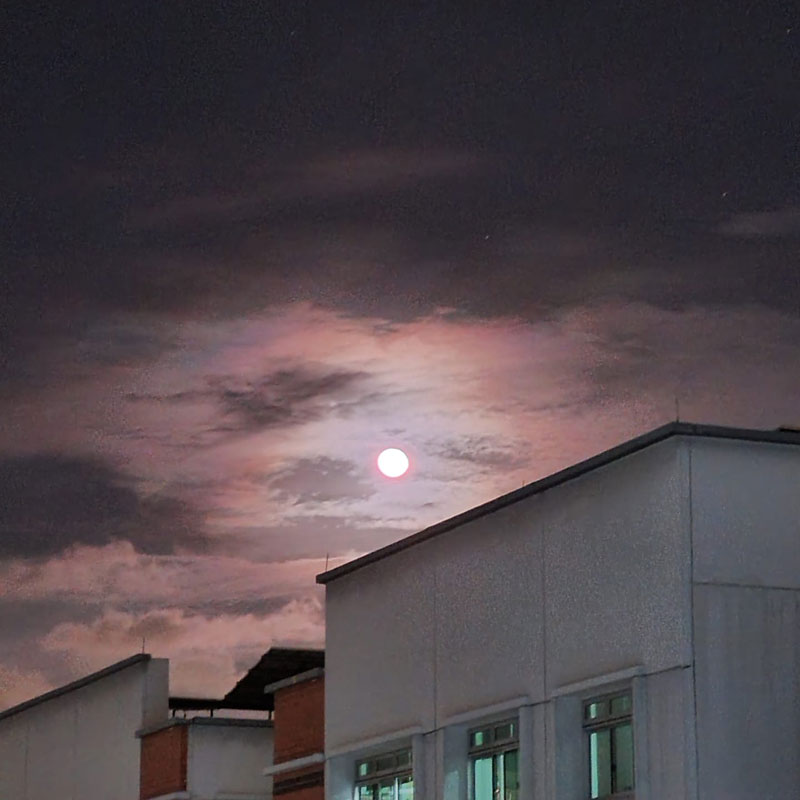 Strawberry Moon seen from S'pore a challenge to photograph as it keeps
