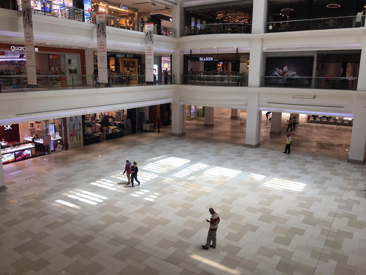 Johor Bahru City Square shops close during Covid-19 ...