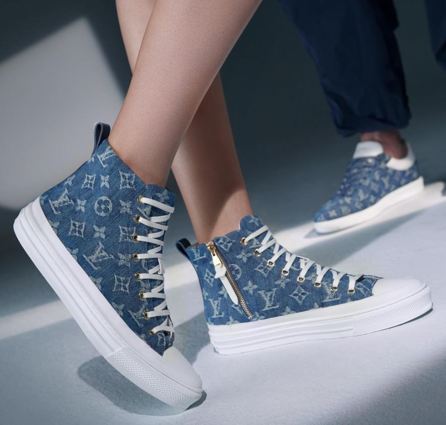 Louis Vuitton releases new line of sneakers with LV logo from S$1,180 -   - News from Singapore, Asia and around the world