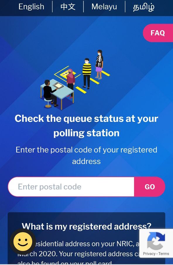 how to check polling station online