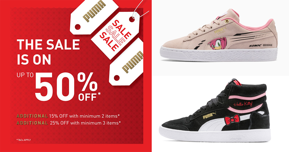 Het Schaap Verknald Puma S'pore sale has up to 50% off, includes suede & satin ribbon shoes -  Mothership.SG - News from Singapore, Asia and around the world