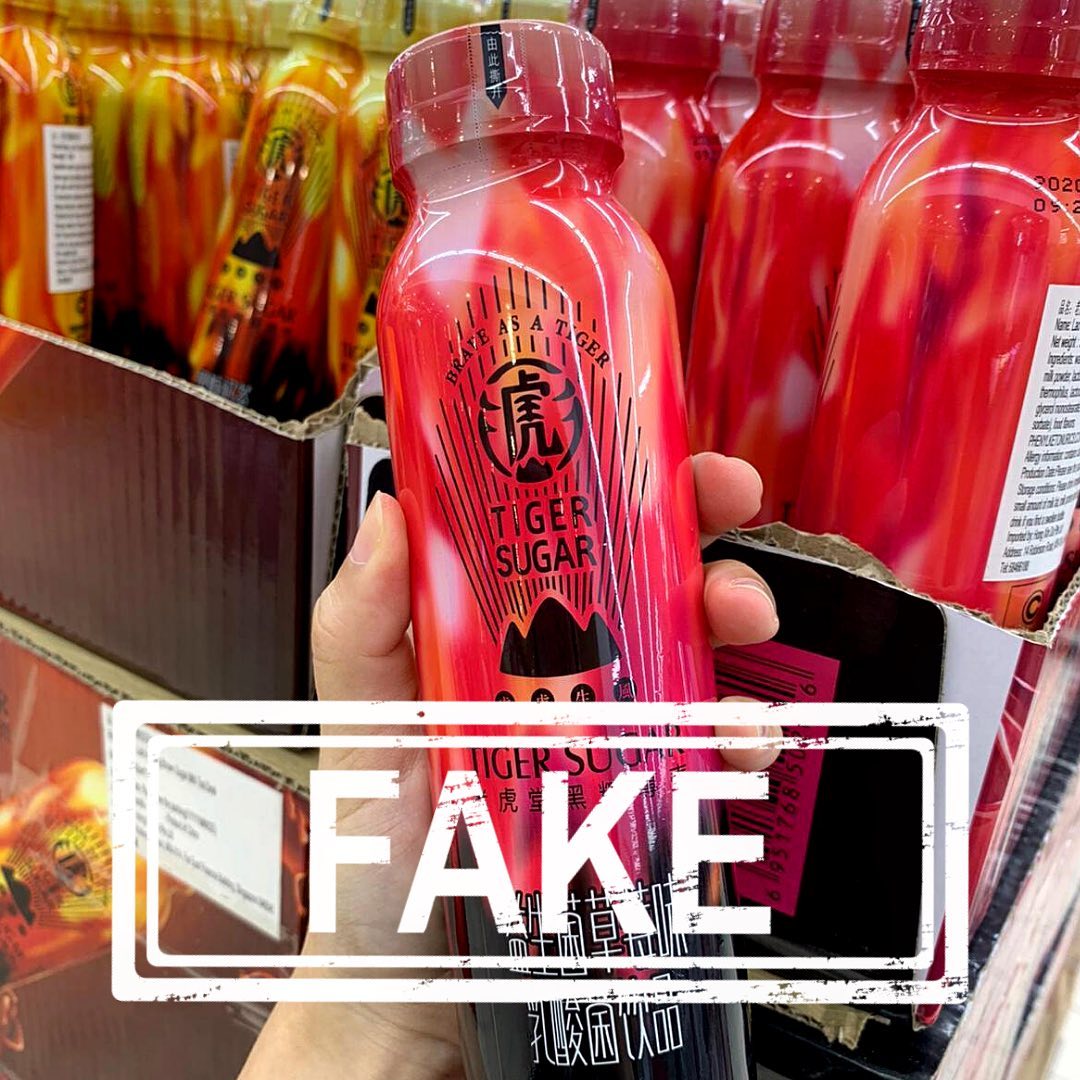 Tiger Sugar S'pore warns of 'fake' drinks selling online ...