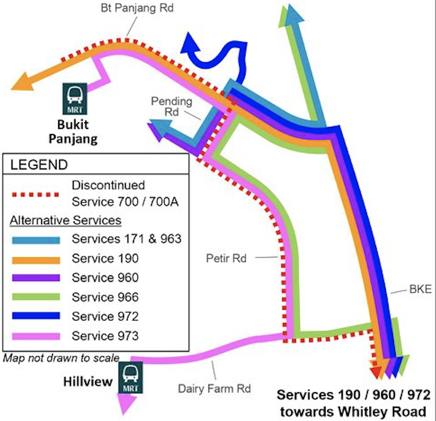 Bus 972m Route Map Bukit Panjang Mp Urges Lta To Delay 'Drastic Changes' In Bus Services That  Would Impact Residents - Mothership.sg - News From Singapore, Asia And  Around The World