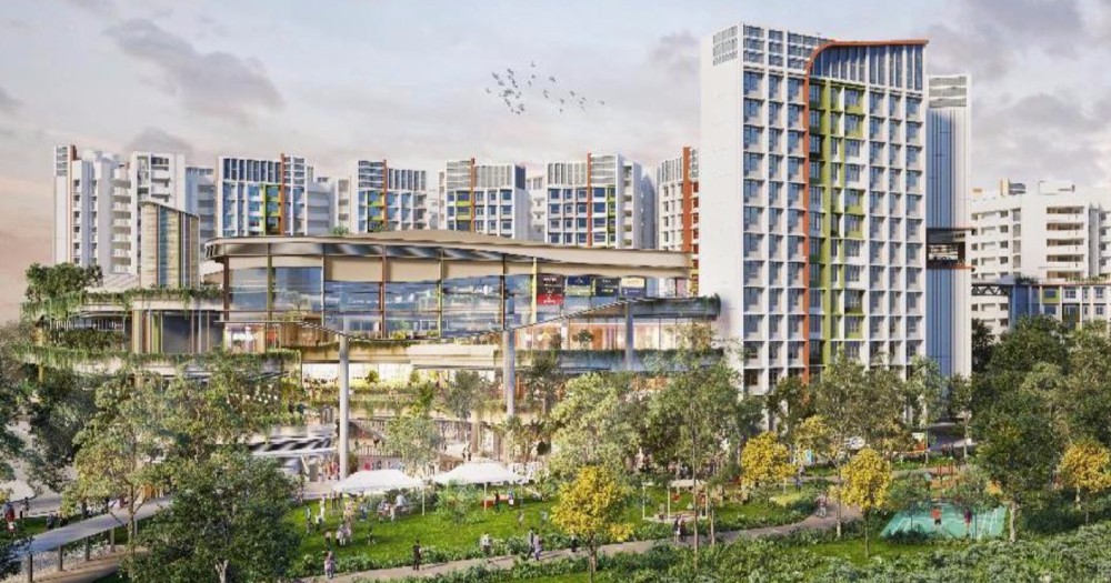  Tengah  Park BTO will feature car free town centre 