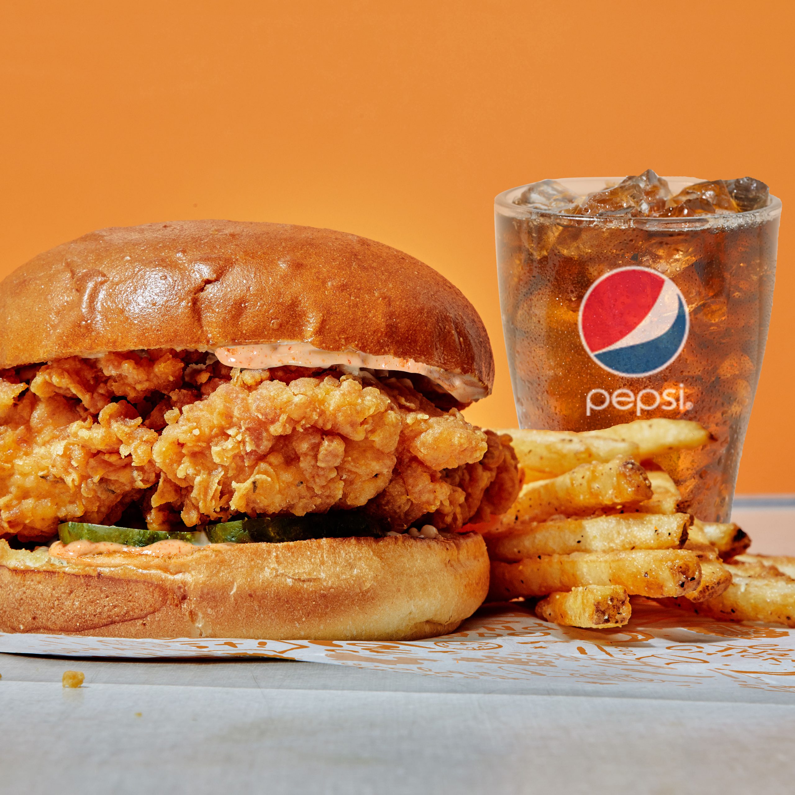 korean fried chicken sandwich