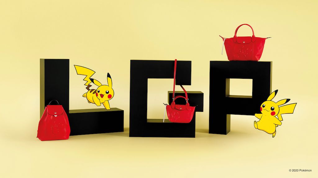 Longchamp x Pokémon collection available in S'pore from Oct. 13