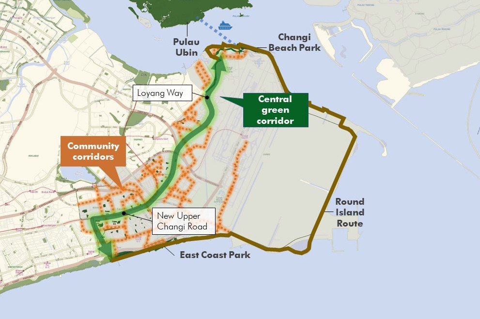 New 15km green corridor with nature-based amenities to connect East Coast Park & Changi Beach 