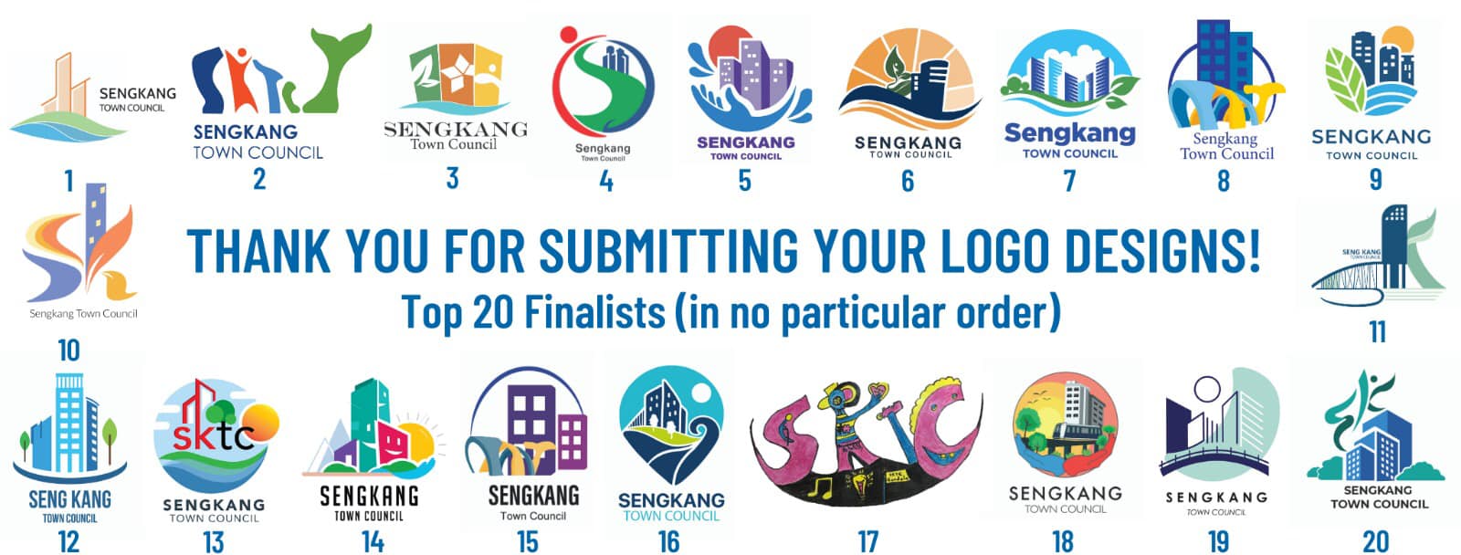 Sengkang Town Council reveals top 20 shortlisted designs ...