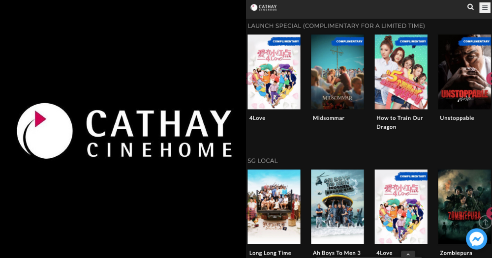 Cathay Launches Online Streaming Service For New Library Titles From S 5 98 Mothership Sg News From Singapore Asia And Around The World