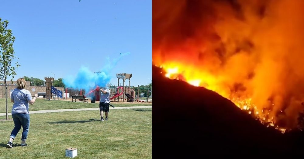 Gender reveal party in California sparks massive wildfire