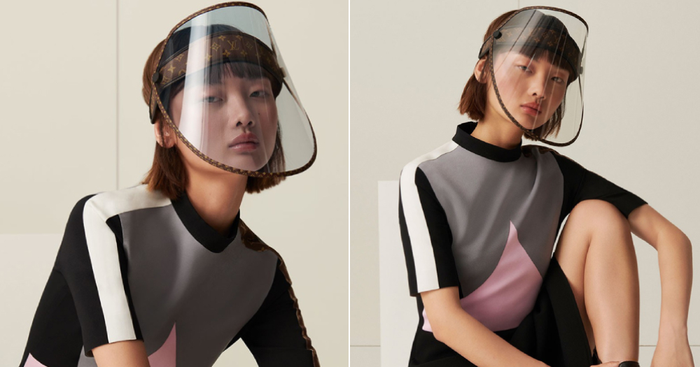 Louis Vuitton launching S$1,300 face shield - Mothership.SG - News from Singapore, Asia and ...