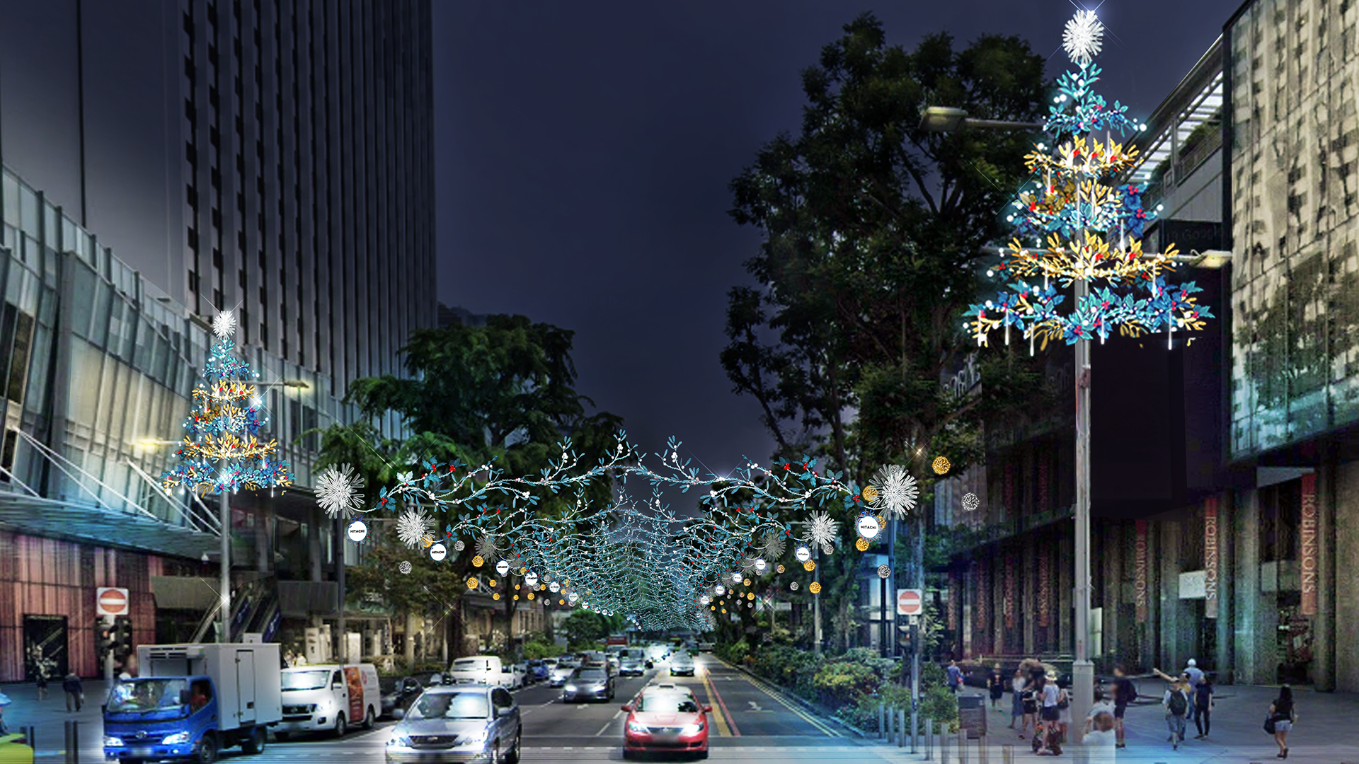 Orchard Road physical & virtual Christmas lightup to happen from Nov