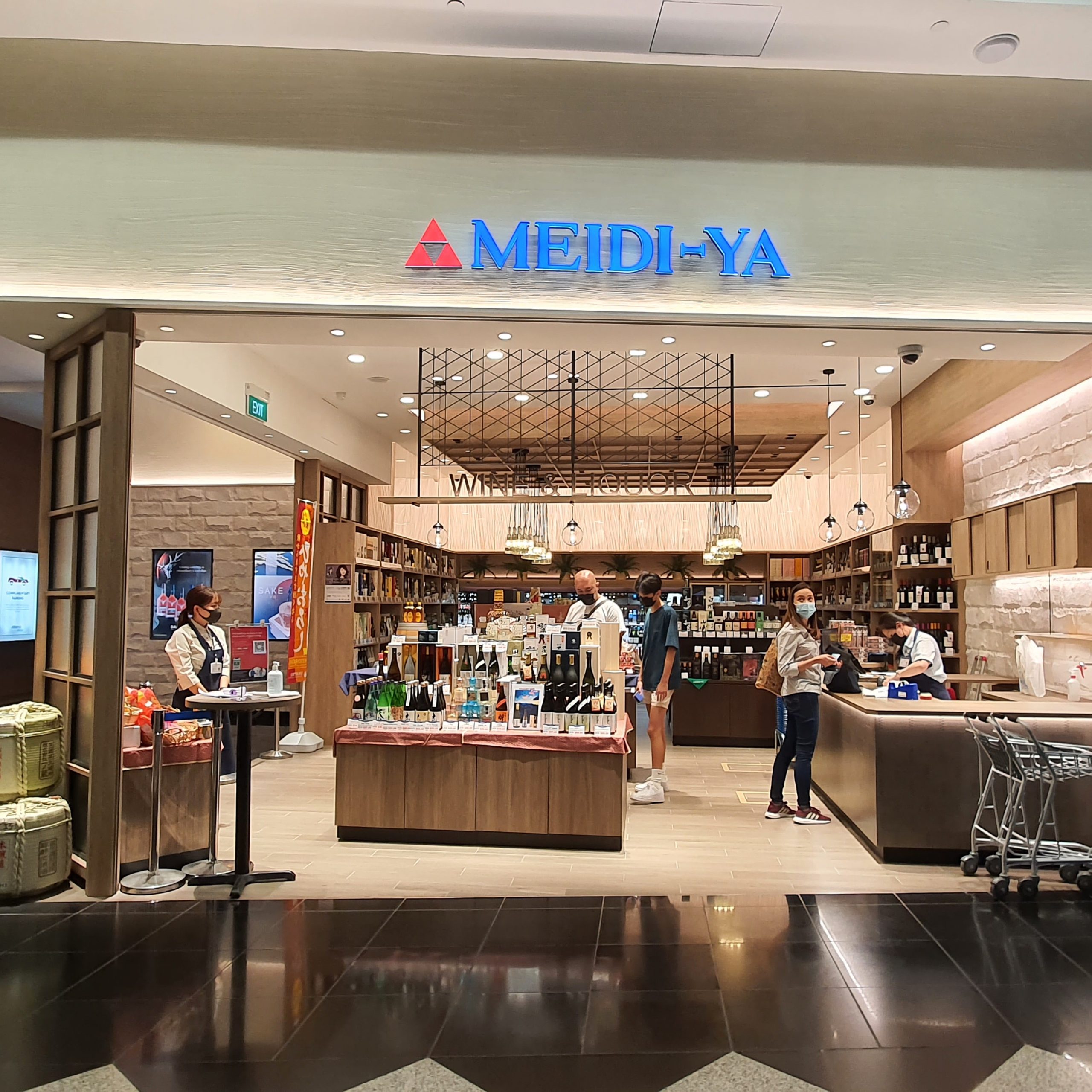 Meidi-Ya supermarket opening at Millenia Walk in Nov. 2020 ...