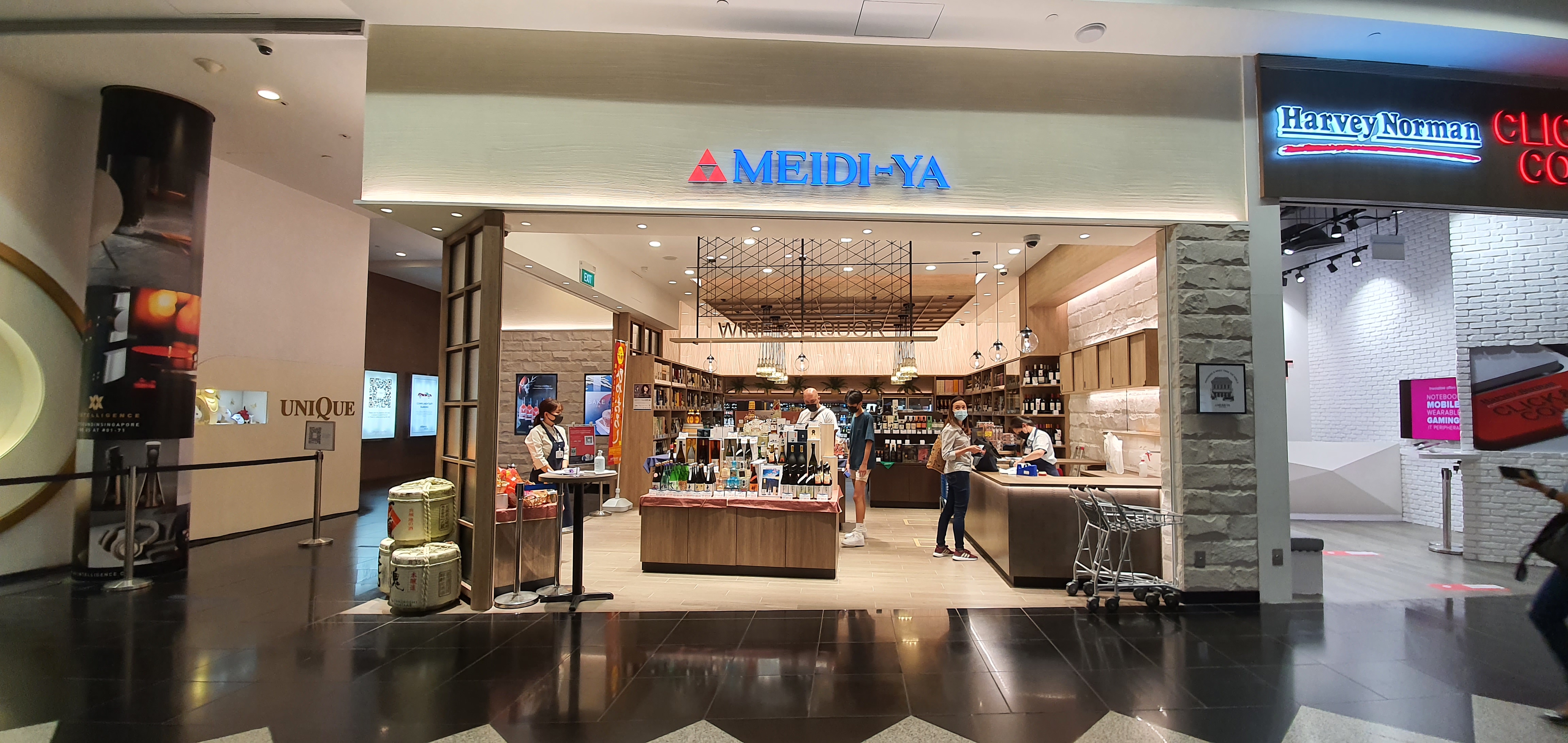 Meidi-Ya supermarket opening at Millenia Walk in Nov. 2020 ...