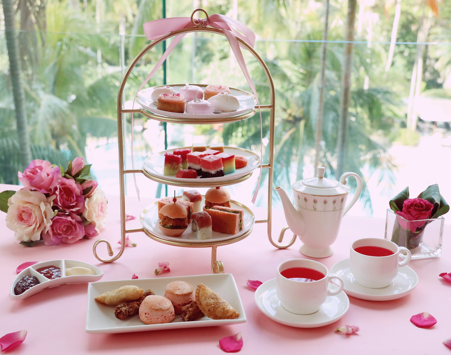 Shangri-La Hotel S'pore launches 3-tier high tea set for 2 at S$42