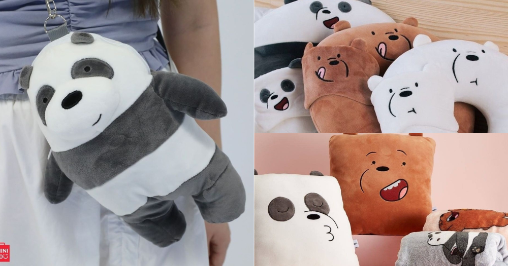 miniso bear pillow
