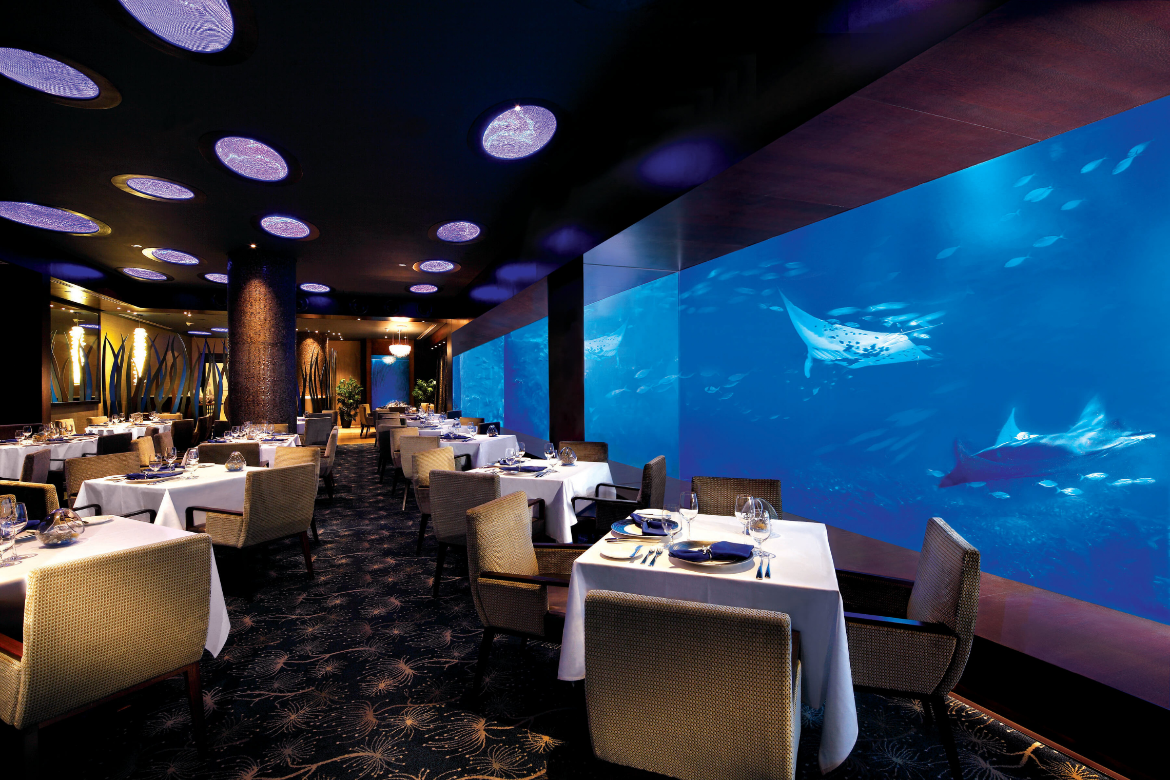 Ocean Restaurant Interior