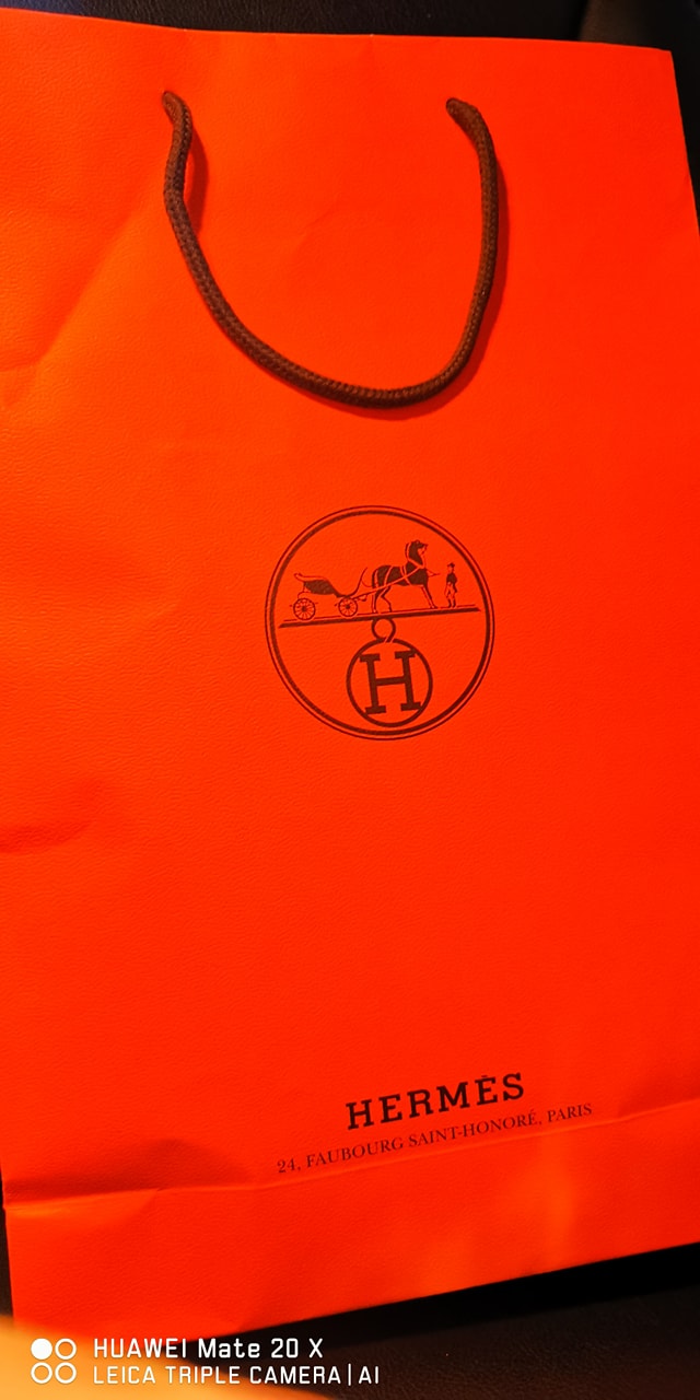 hermes shopping bag