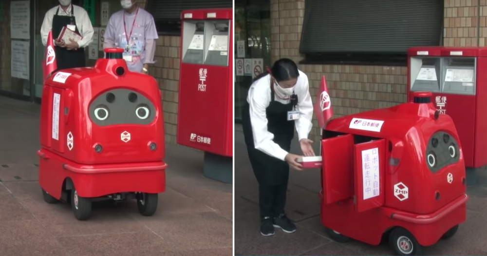 Self-driving Delivery Robot Hits The Streets In Tokyo, Can Carry Up To ...