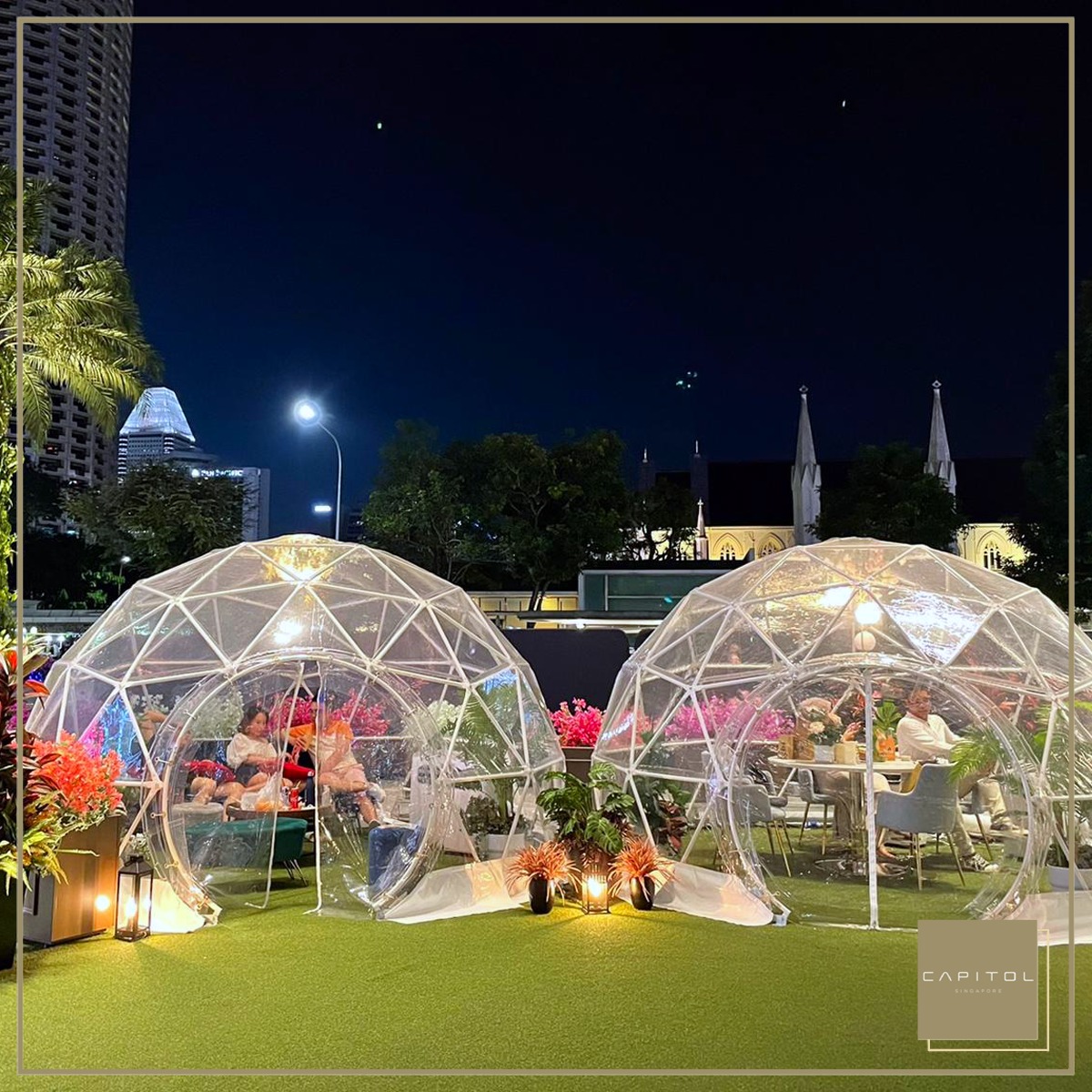 Capitol S'pore's Outdoor Plaza has 'dome dining experience' with board ...