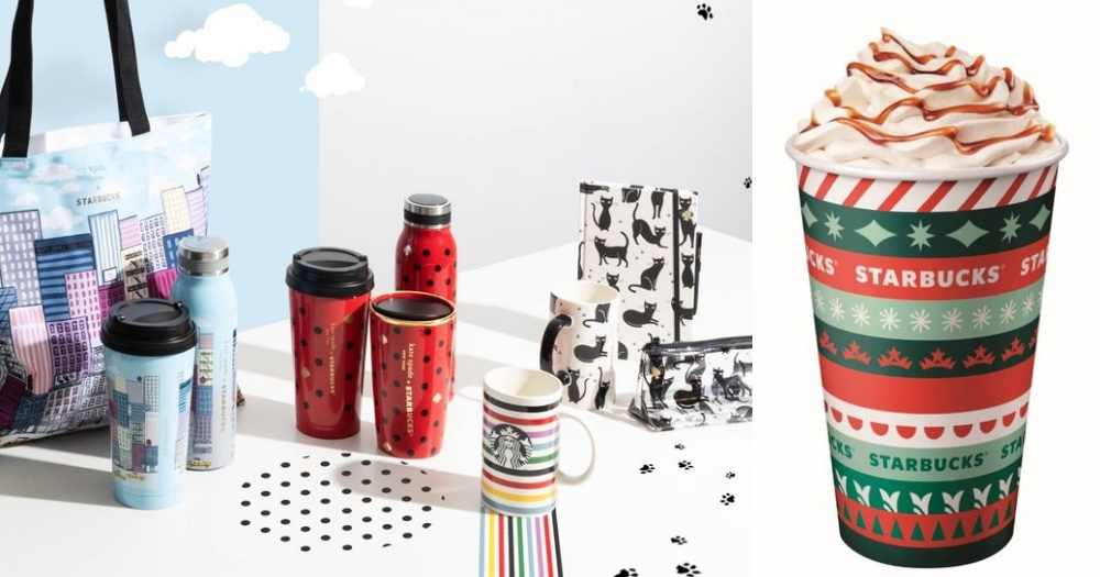 Starbucks S'pore will launch Kate Spade collab on Dec. 1, brings back  Gingerbread Latte  - News from Singapore, Asia and around  the world