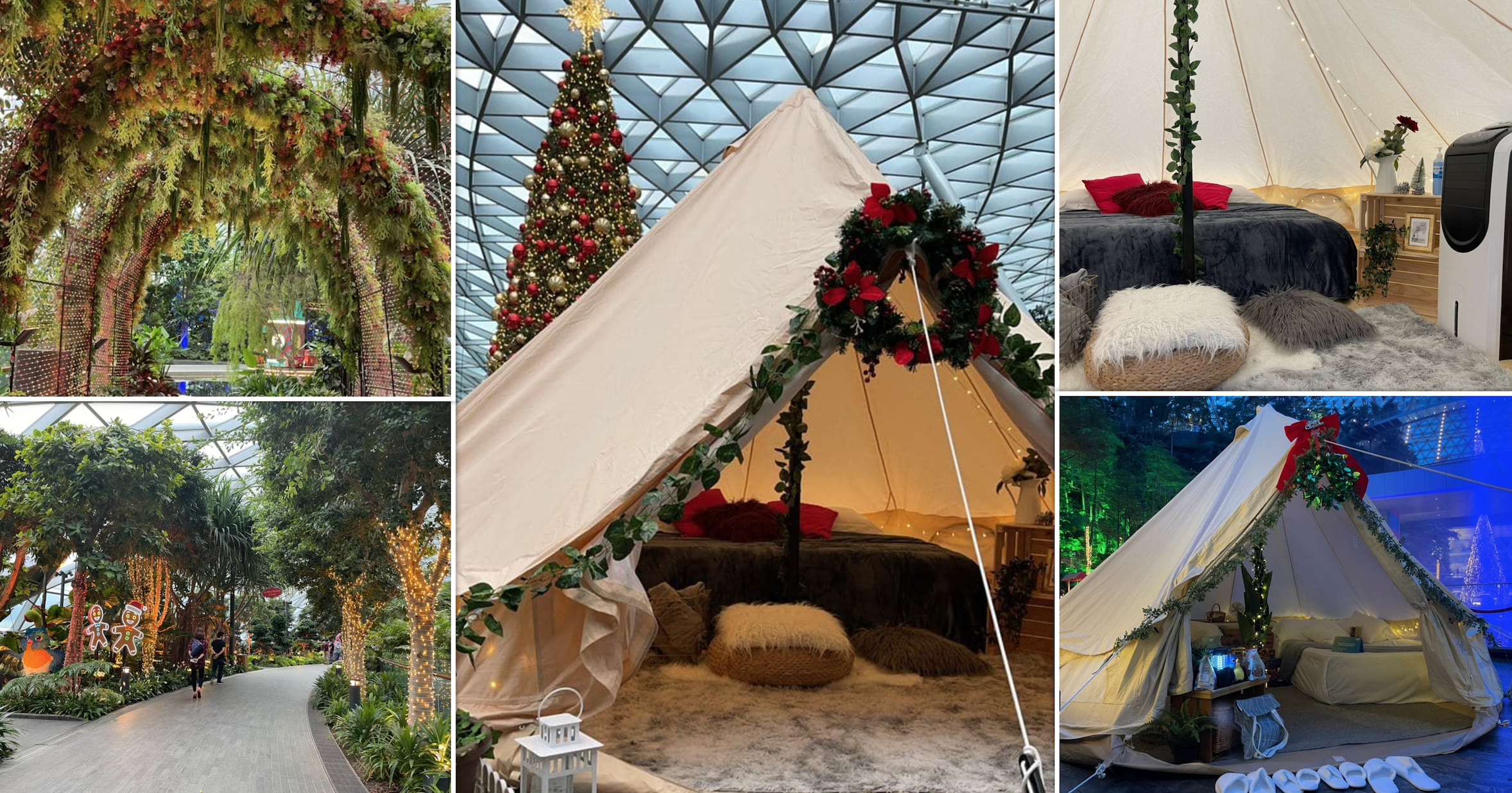 First Look Overnight Glamping At Jewel Changi Airport From S 320 Per Night Mothership Sg News From Singapore Asia And Around The World