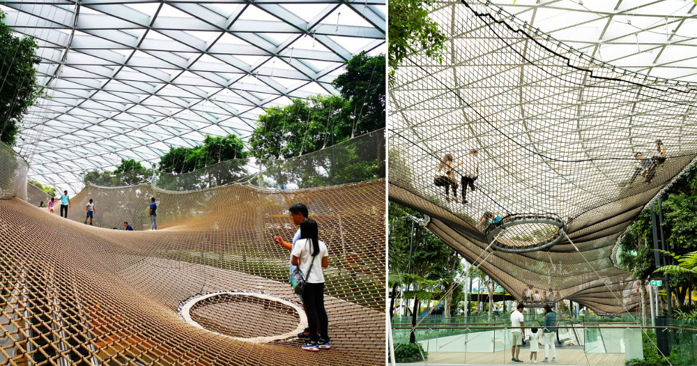 All healthcare workers in S'pore get 4 free passes to Manulife Sky Nets–Walking  at Jewel Changi Airport - Mothership.SG - News from Singapore, Asia and  around the world