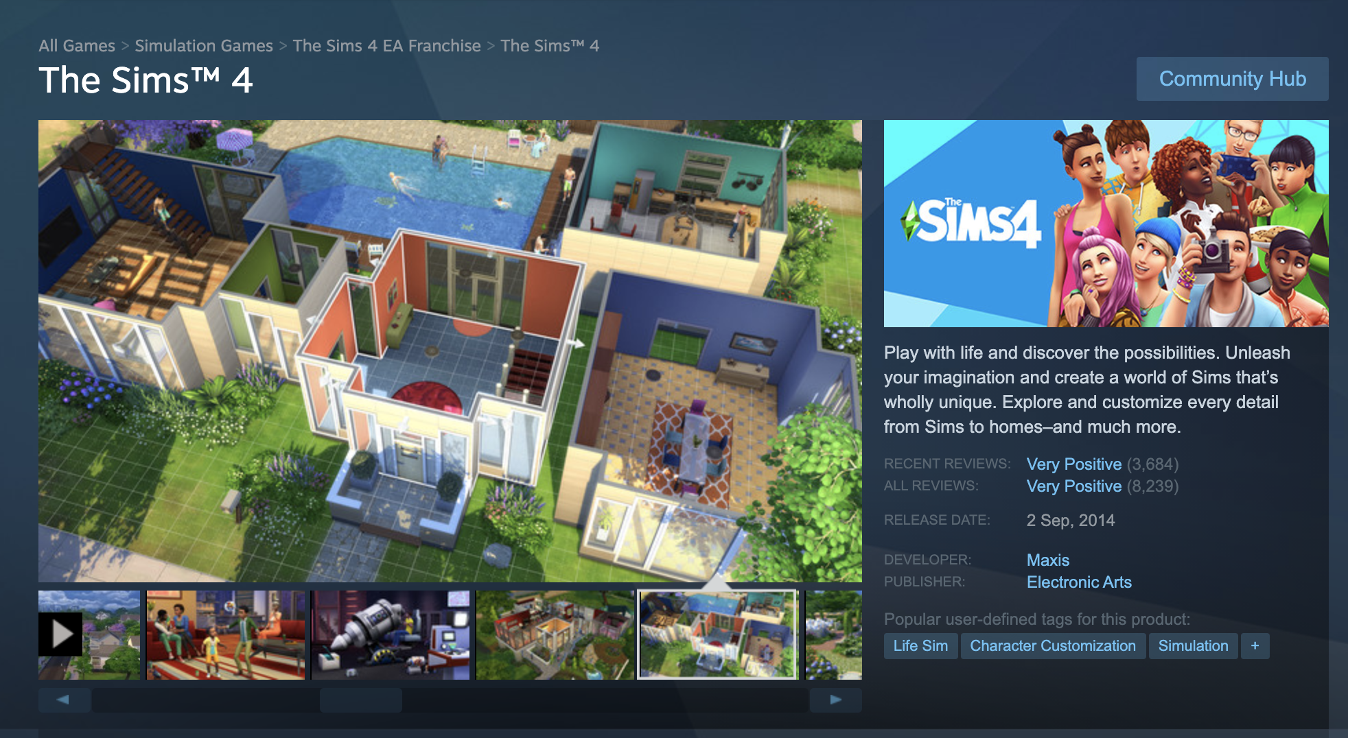 Steam sale 88 off The Sims 4, heavy discounts on other popular games