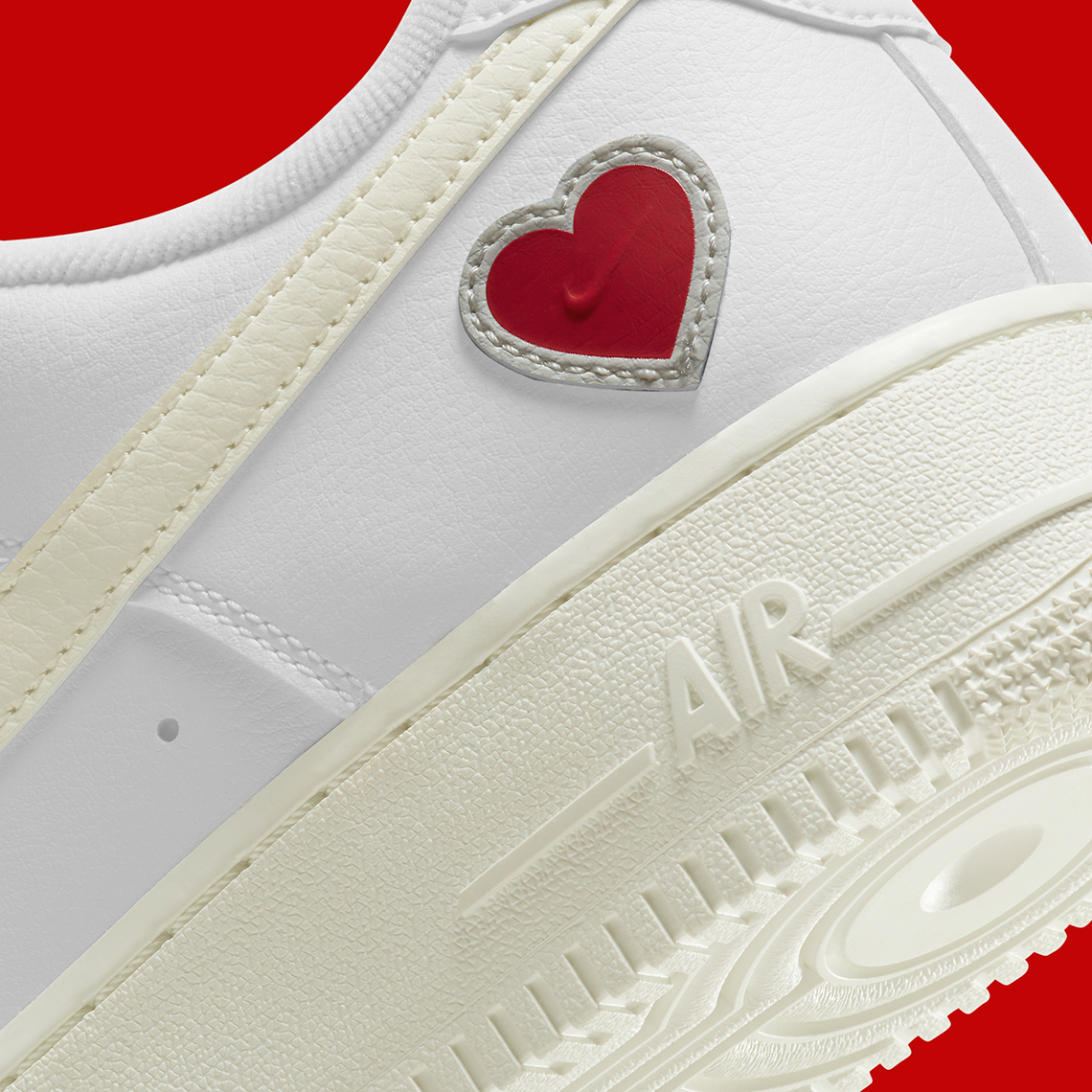 red heart air force ones