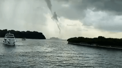 GIF of waterspout dec 6 in singapore