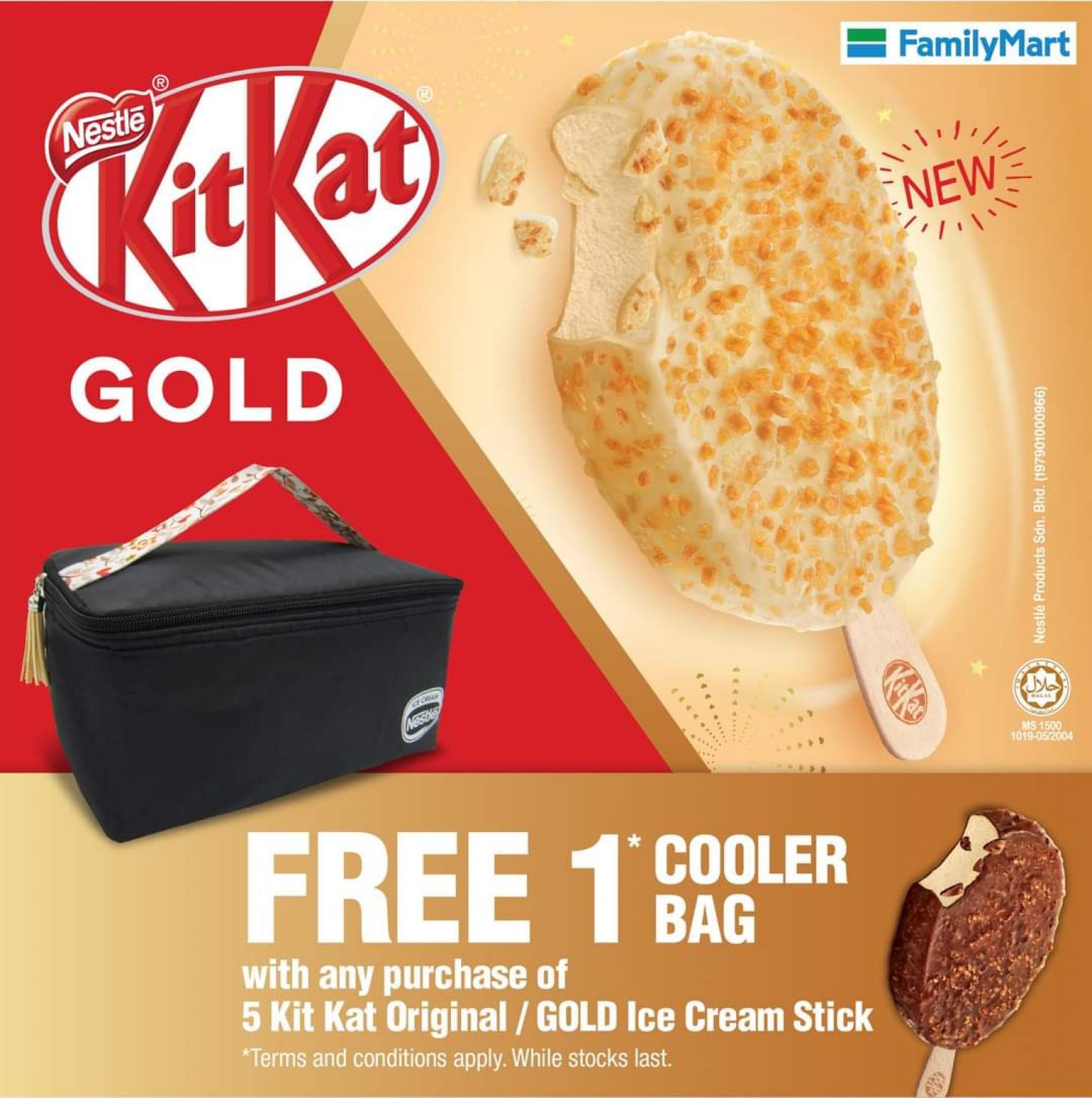 New Nestle Kit Kat Gold Ice Cream Available In Msia Mothershipsg News From Singapore Asia 5472