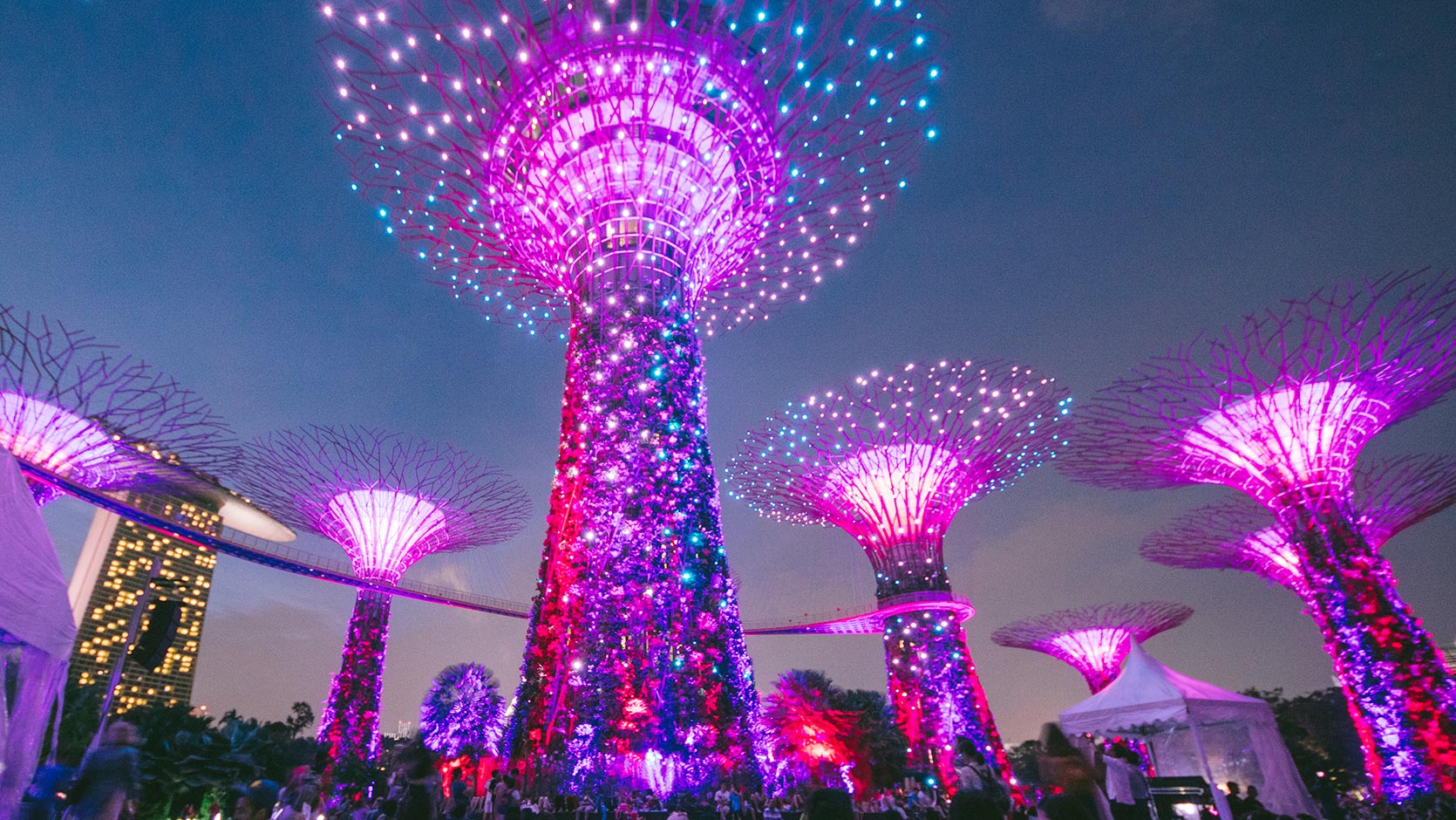 Garden by the bay NIGHT light show & the Midautumn festival 2022 (Vlog)