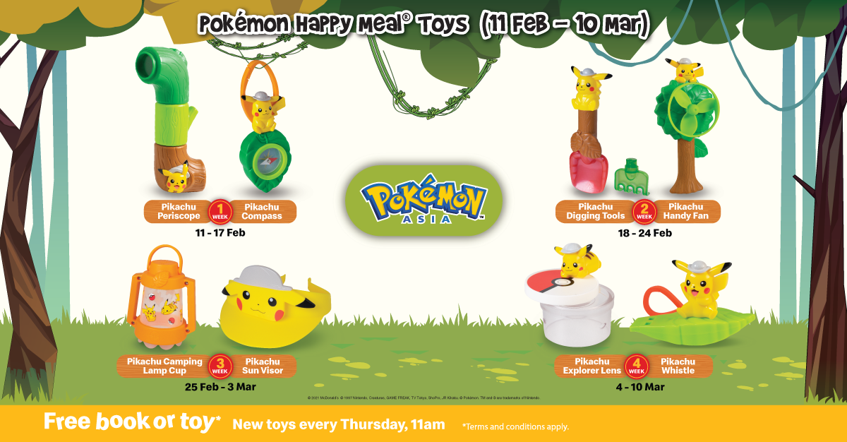 Happy meal toys april 2021
