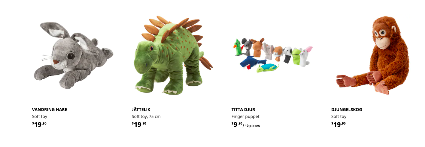 IKEA Djungelskog Teddy Bear, Hobbies & Toys, Toys & Games on Carousell