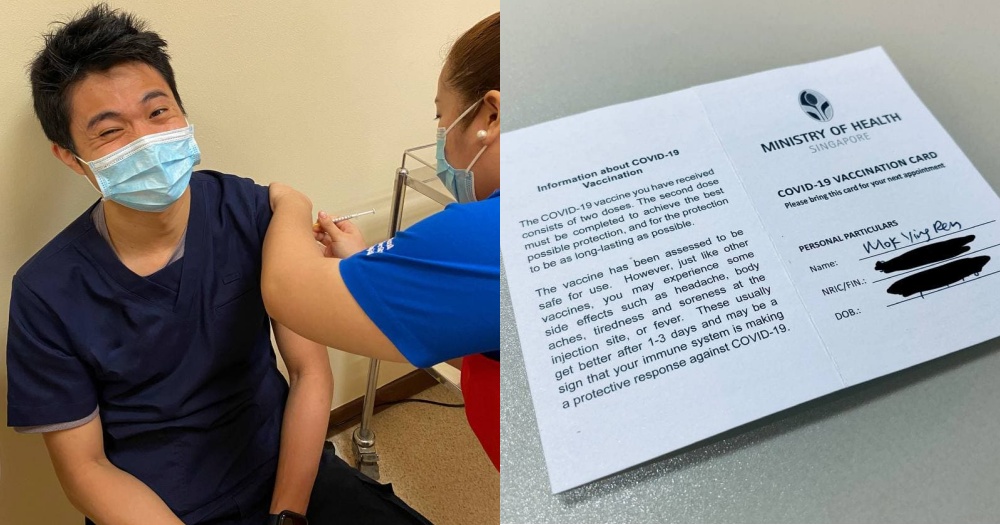 S Pore Doctor Explains Why He Still Chose To Take Covid 19 Vaccine Despite Fear Of Unknown Mothership Sg News From Singapore Asia And Around The World