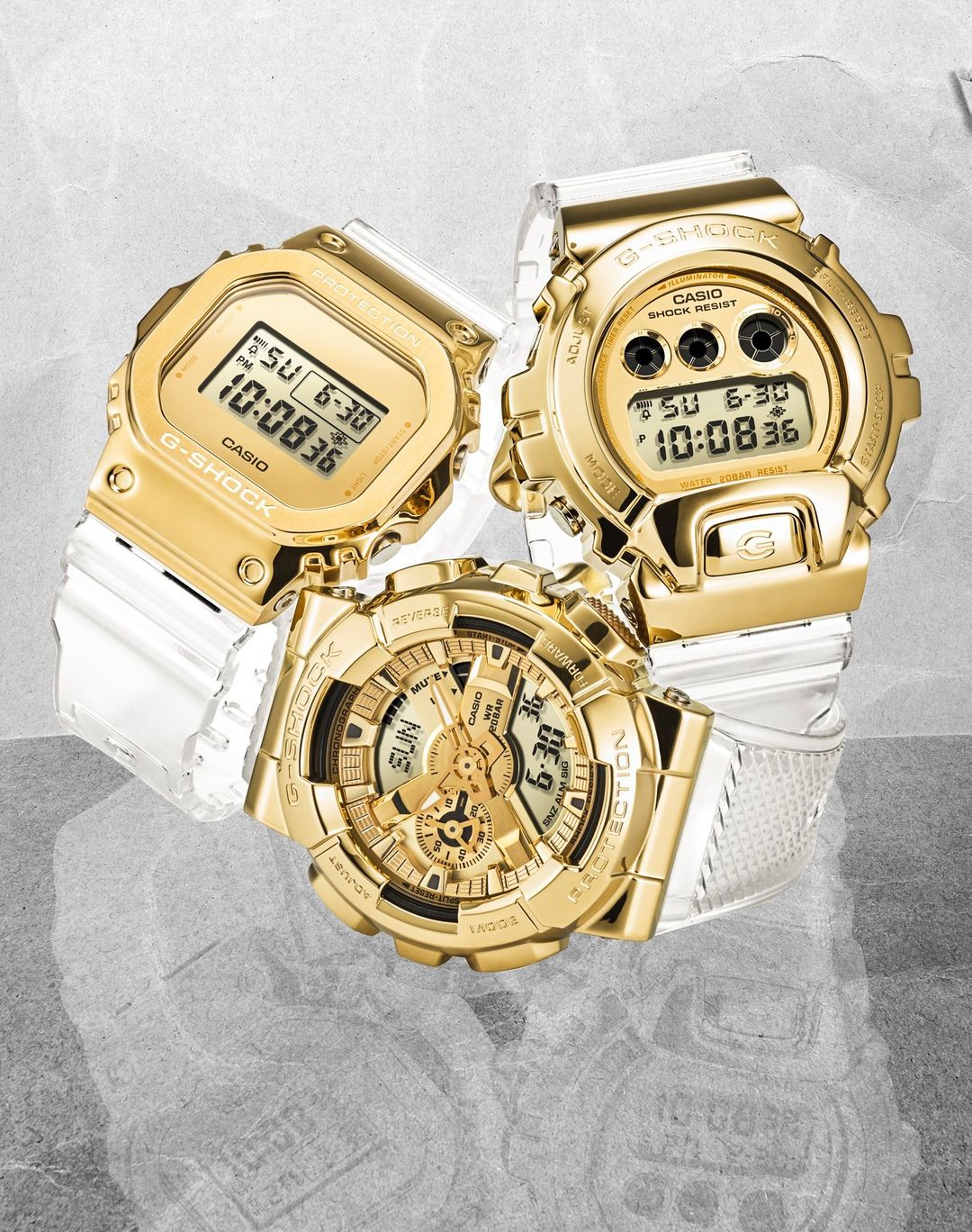 All on sale gold casio