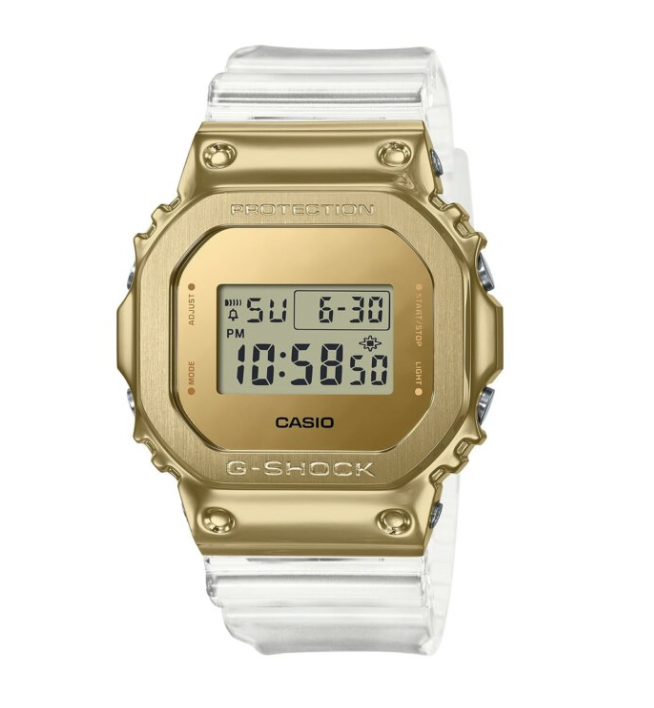 Casio gold watch hot sale g shock