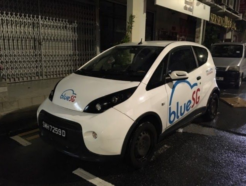 Blu sg deals car