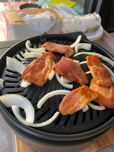 Smokeless Korean Barbecue Grill from IWATANI - Weekender Van Life