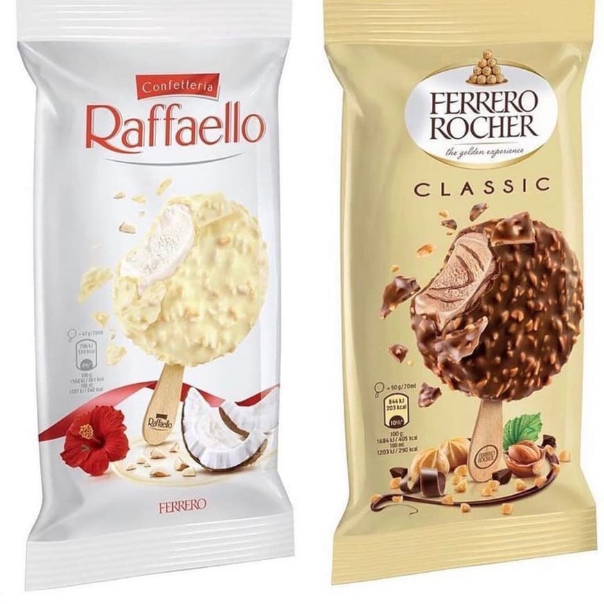 Ferrero rocher ice cream