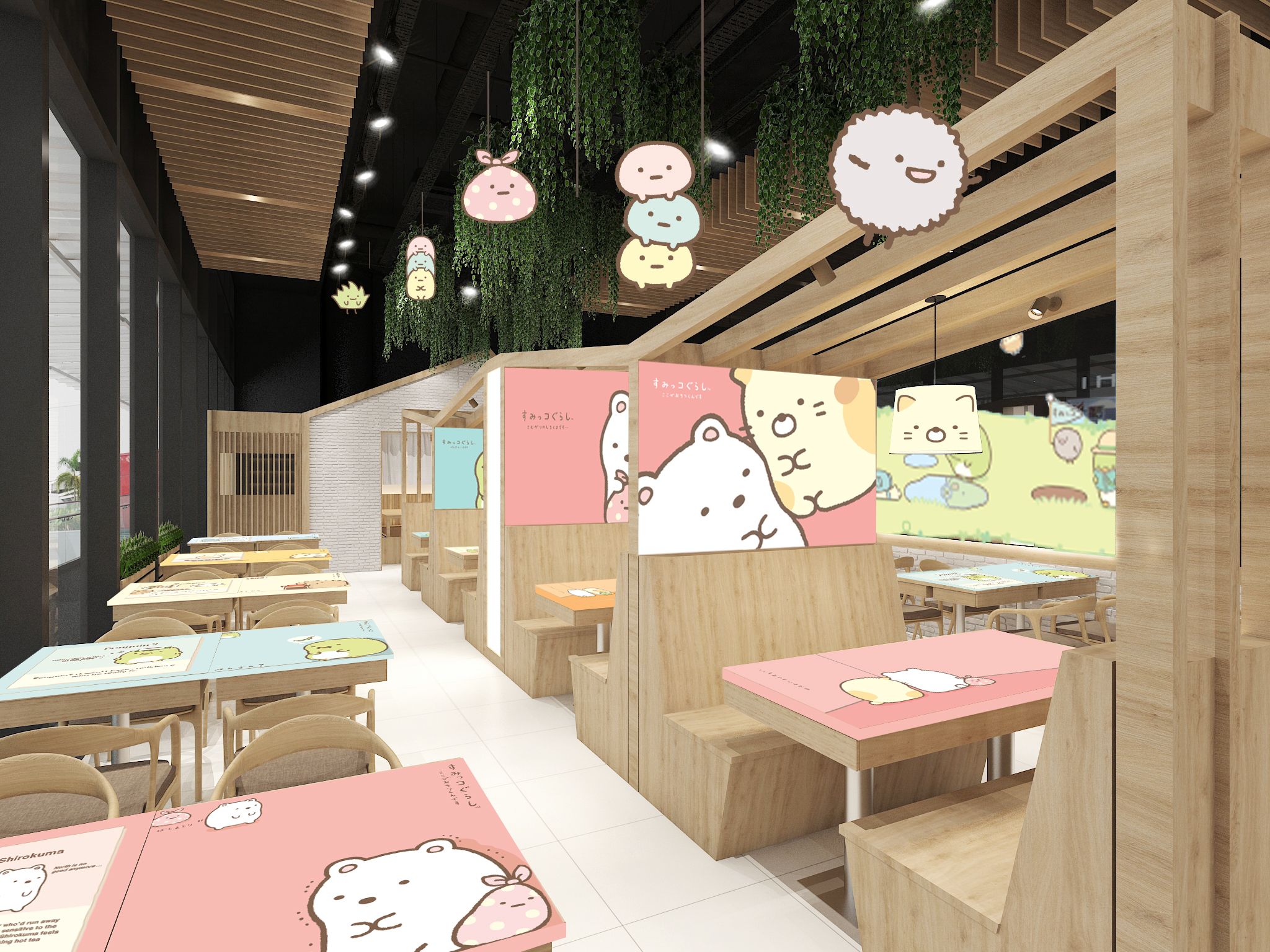 Popup Sumikkogurashithemed cafe at Orchard Central from Mar. 12