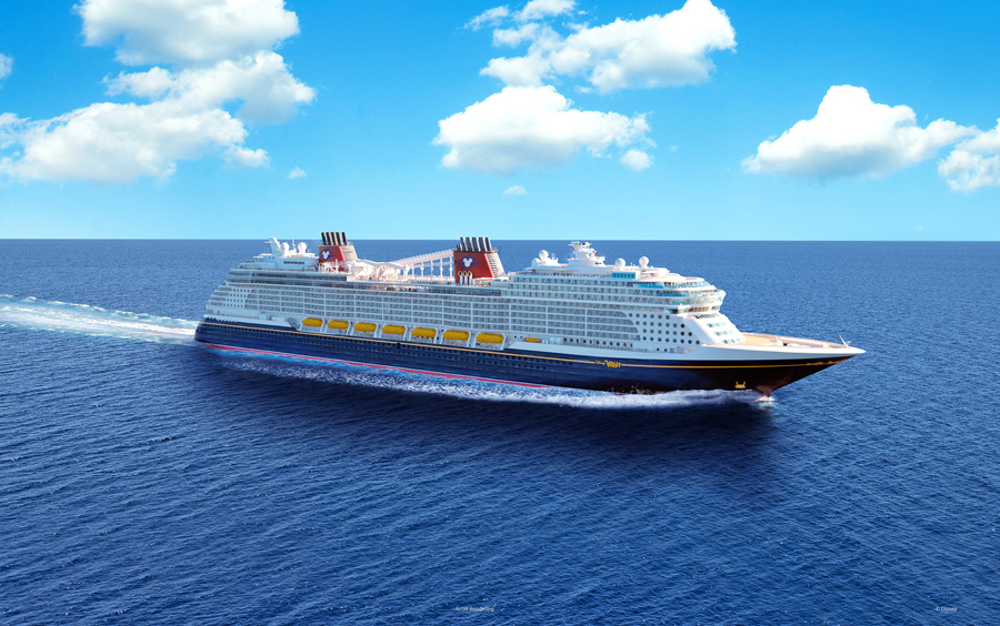 New Disney cruise ship with magical interiors & stopover at private