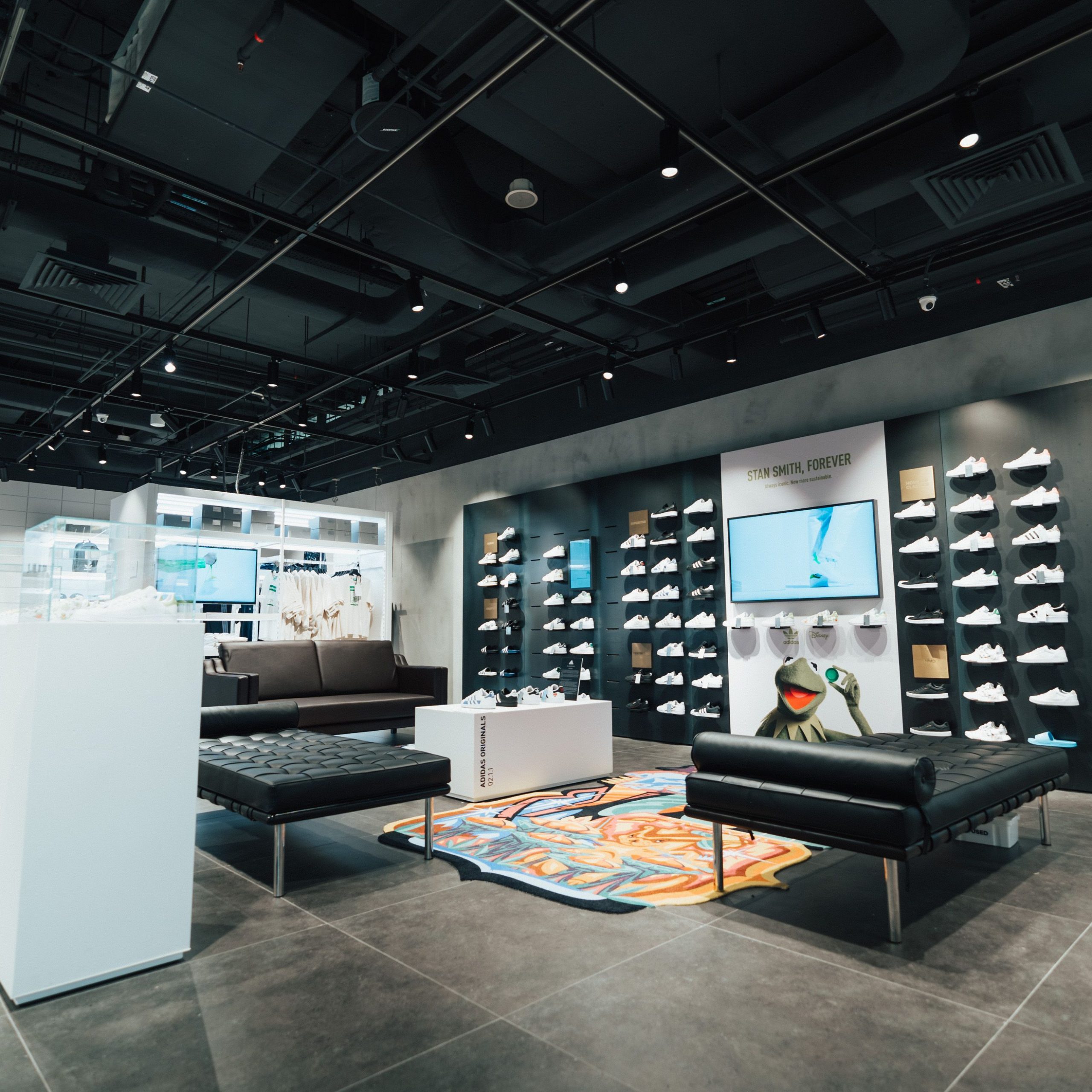 Adidas at VivoCity has customisation zone that lets you