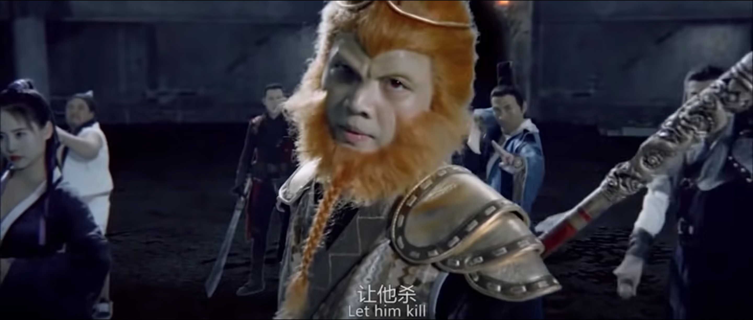 Image of the Monkey King in China Captain