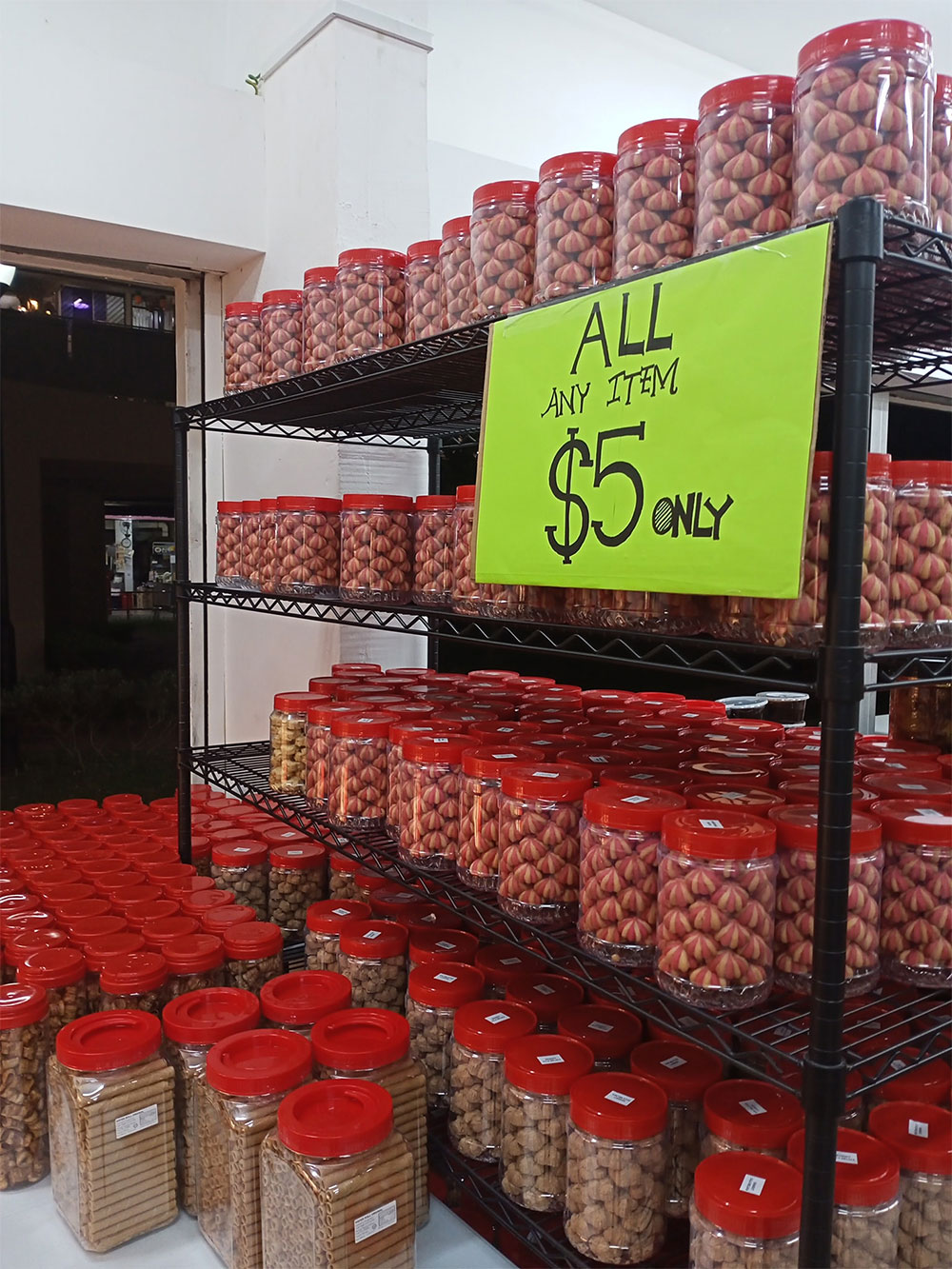 Bedok Reservoir Shop Selling Hari Raya Treats At S 5 Per Bottle To Clear Stock Mothership Sg News From Singapore Asia And Around The World