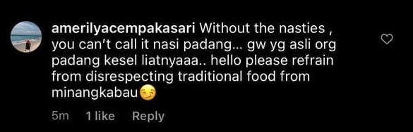 S'pore cafe apologises after facing backlash for their Nasi Padang