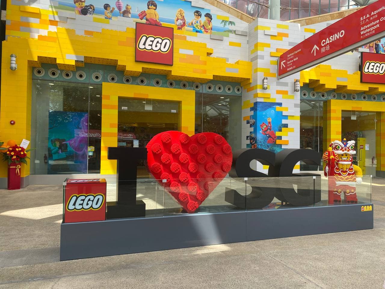 Largest Lego Store in Southeast Asia opening in Sentosa on June 25