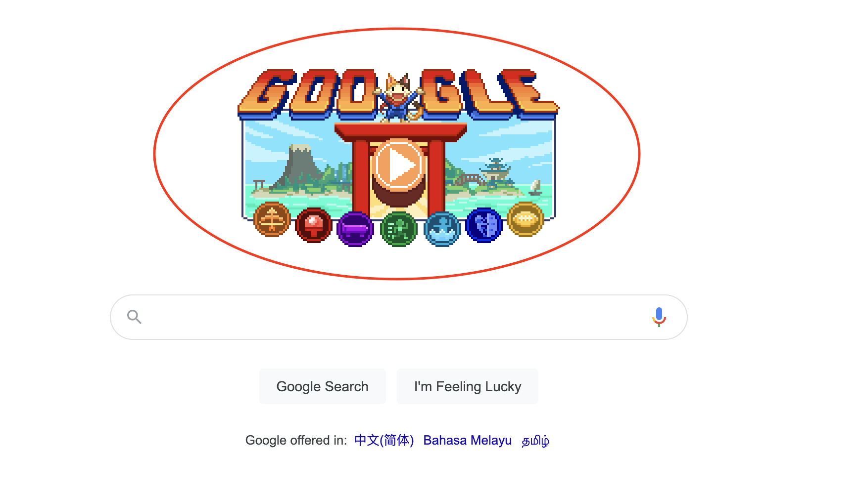 New Google Doodle Is A JRPG Video Game: Doodle Champion Island