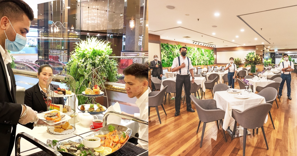 Restaurant in Bugis has free flow high tea buffet with seafood on ice at S$69.32 for two pax