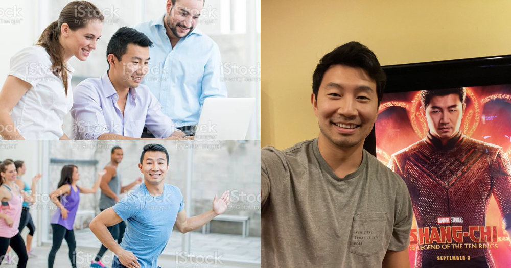 Simu Liu Used To Model For Stock Images